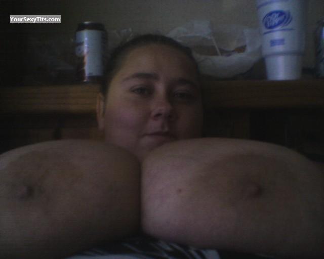 My Extremely big Tits Topless Selfie by Rabbit